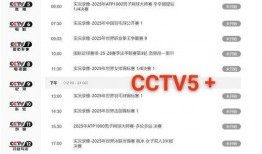 cctv5节目表在线观看,精彩赛事直播，尽享体育盛宴